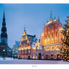 Схема вышивки «Старый город 2»