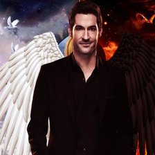 Схема вышивки «Люцифер»