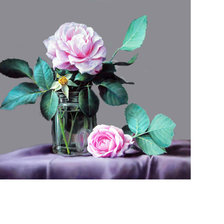 Схема вышивки «Розы.»