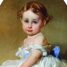 Портрет девочки. Макаров И.К.