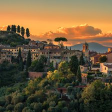 Схема вышивки «Город»