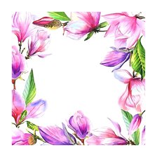 Схема вышивки «акварель»