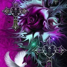 Схема вышивки «религия»