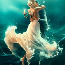 Схема вышивки «Поцелуй»