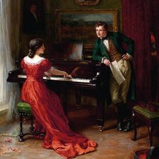 Схема вышивки «рояль»