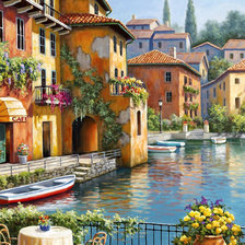 Схема вышивки «Пейзаж.»