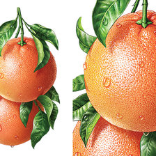 Схема вышивки «Фрукты»