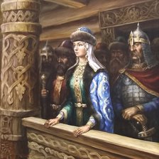 Схема вышивки «Княгиня Ольга»