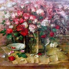 Схема вышивки «натюрморт»