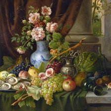 Схема вышивки «натюрморт»