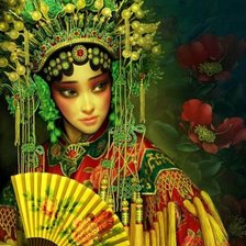 Схема вышивки «девошка»