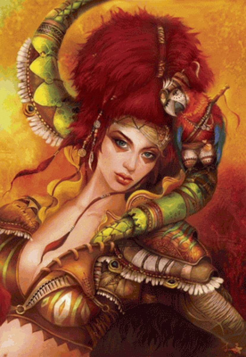 девошка фентази - предпросмотр