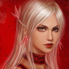 Схема вышивки «девошка»