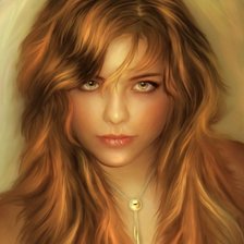 Схема вышивки «девошка»