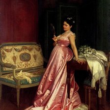 Схема вышивки «Зеркальце»