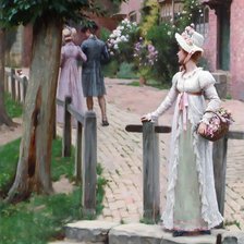 Схема вышивки «Салли»