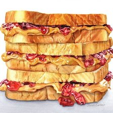 Схема вышивки «СУПЕР-СЕНДВИЧ»