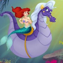 Схема вышивки «Русалочка»