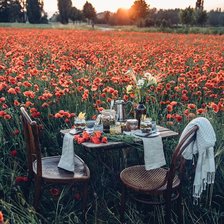 Схема вышивки «З добрим ранком»