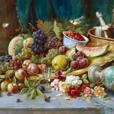 Схема вышивки «натюрморт»