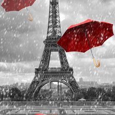 Схема вышивки «париж»