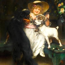 Схема вышивки «Arthur John Elsley (Артур Джон Элсли). Примерка»