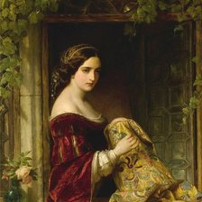 Девушка у окна. Томас Фрэнсис Дикси