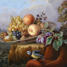 Схема вышивки «Натюрморт. Карл Грубер (Carl Gruber)»