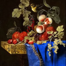 Схема вышивки «Натюрморт. Виллем Ван Алст»