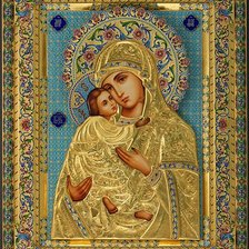 Схема вышивки «Владимирская»