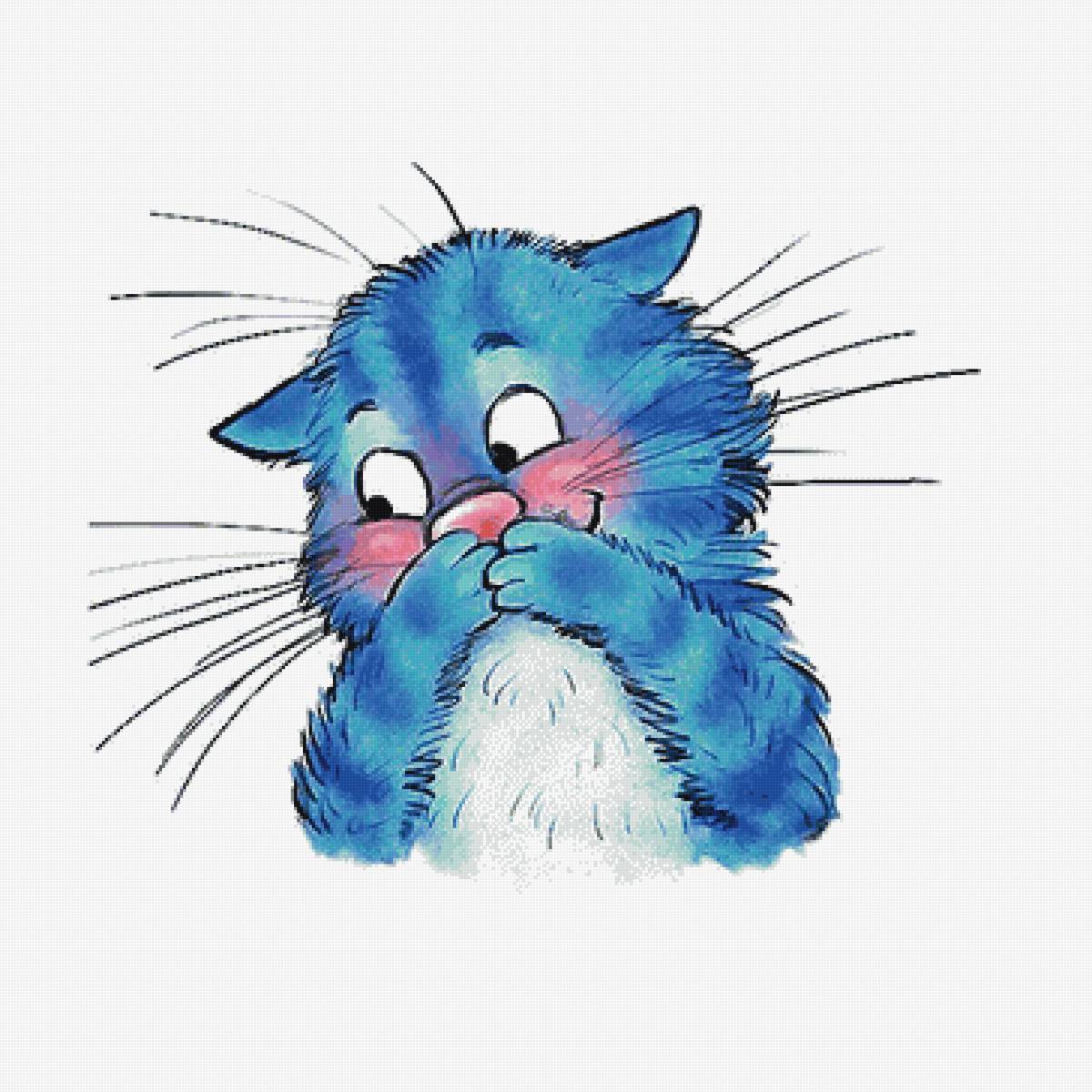 котик - улыбка, котик - предпросмотр