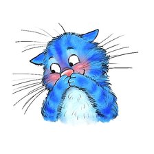 Схема вышивки «котик»