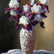 Схема вышивки «цветы»