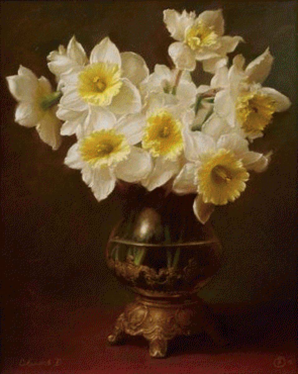 букет - цветы, картина - предпросмотр