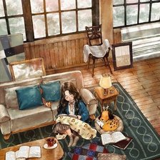 Схема вышивки «Single girl»