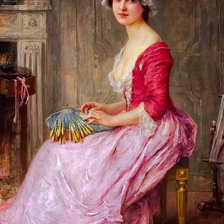 Схема вышивки «The Seamstress.»