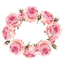 Схема вышивки «розы»