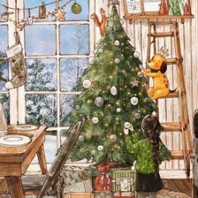 Схема вышивки «Single girl»