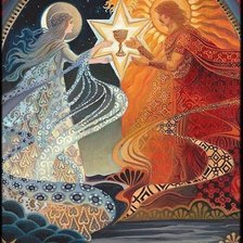 Схема вышивки «Алхимическая свадьба»