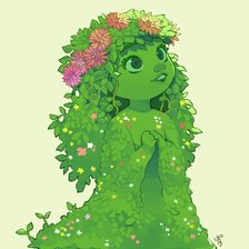 Схема вышивки «Те Фити»