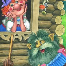 Схема вышивки «сказка»