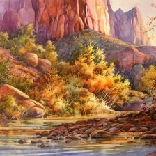 Схема вышивки «Природа»