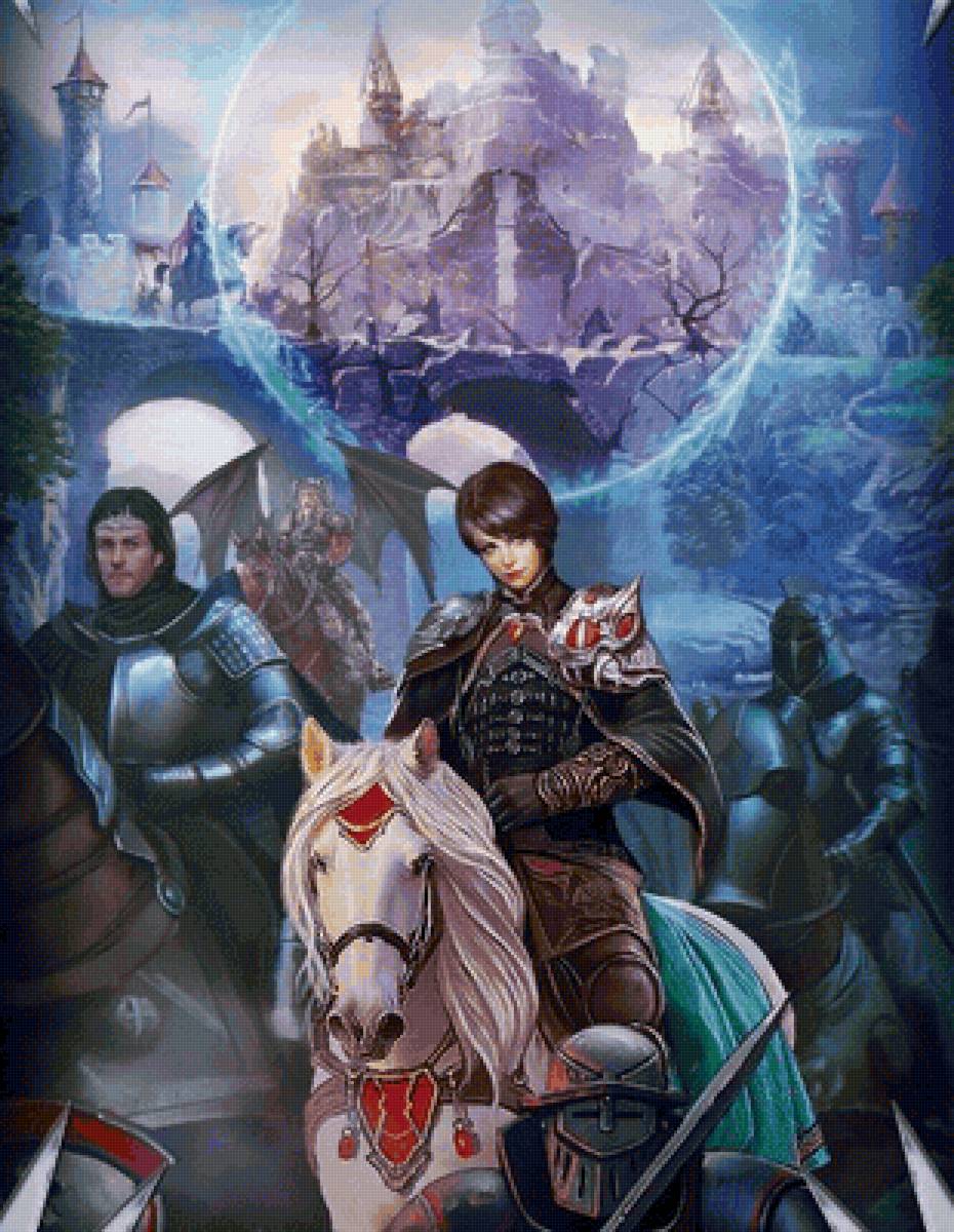 Лорды гор - фэнтези, иллюстрация, сказка - предпросмотр