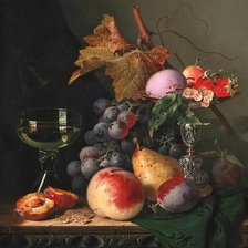 Схема вышивки «Натюрморт. Эдвард Ладелл»