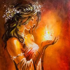 Схема вышивки «Женственность»