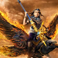 Схема вышивки «Шани Дев»