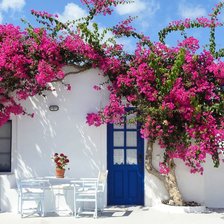 Схема вышивки «Провинциальный дворик»