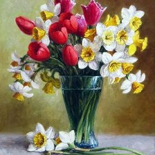 Схема вышивки «букет»