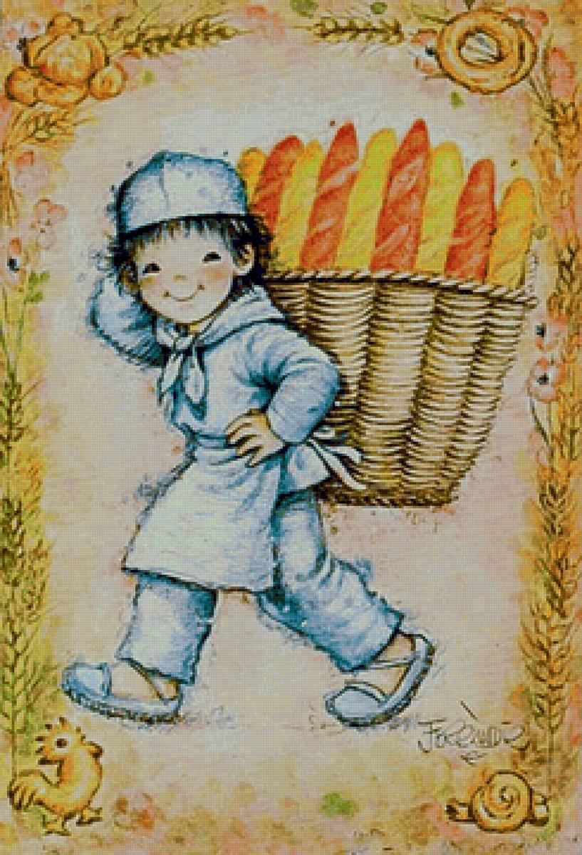 The Baker. - joan ferràndiz castells art.children. - предпросмотр