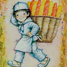 Схема вышивки «The Baker.»